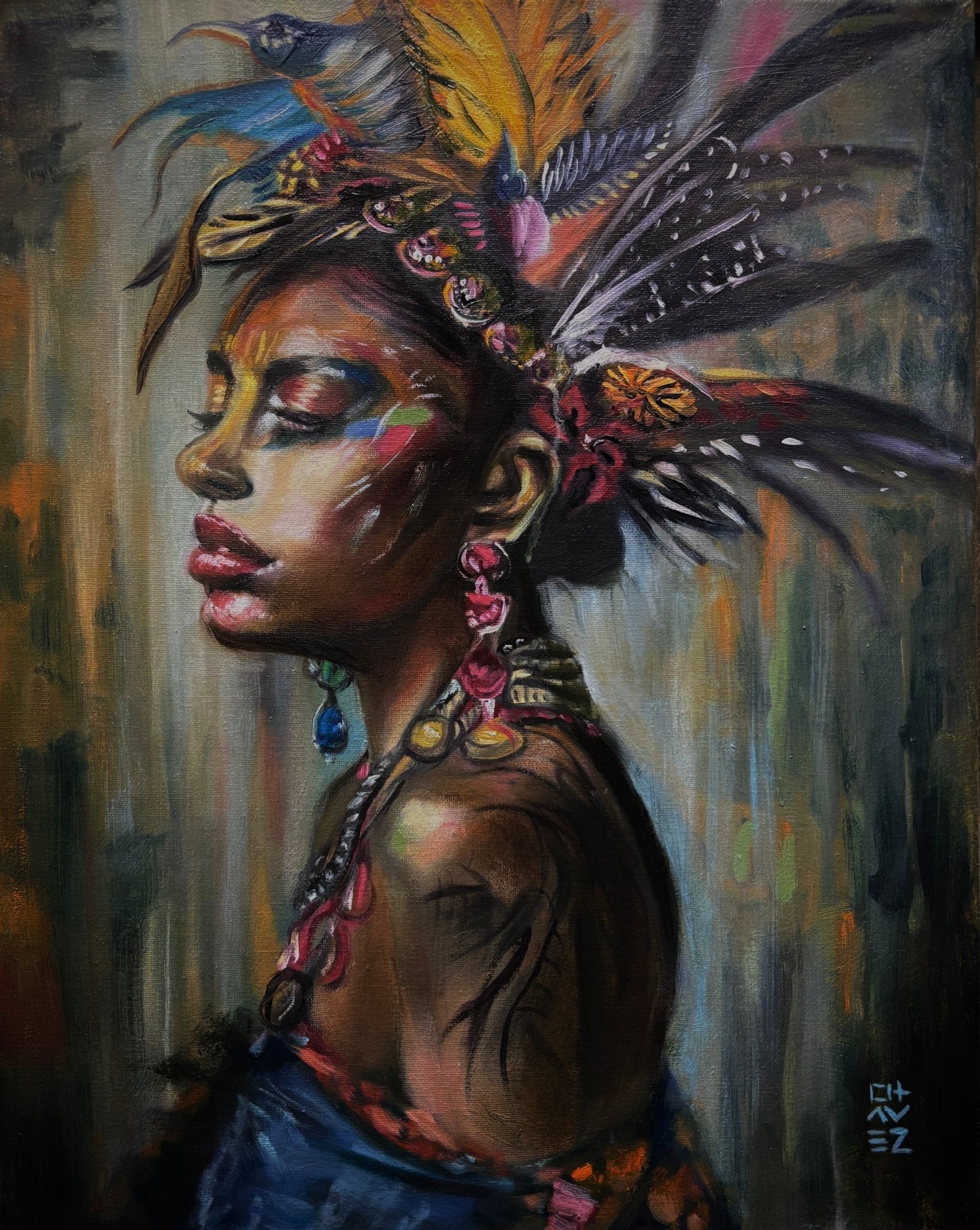 Itzel - Alex Chavez Studio Taos, NM -